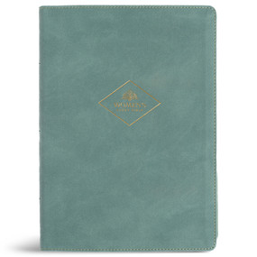 CSB Women's Study Bible, Earthen Teal SuedeSoft LeatherTouch by Stefana Dan Laing, CSB Bibles by Holman, 9781087706894