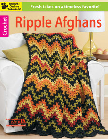 Crochet Ripple Afghans (Fresh Takes On a Timeless Favorite!; Bonus! Online Tutorials!) by Leisure Arts, 9781464706578