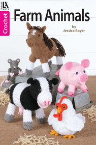 Crochet Farm Animals by Jessica Boyer, 9781464707360