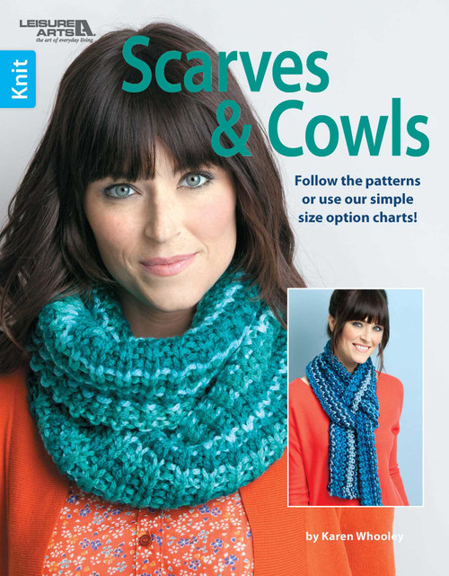 Knit Scarves & Cowls (96 Options for Custom Widths & Lengths!; Bonus! Online Tutorials!) by Karen Whooley, 9781464713682