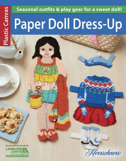 Paper Doll Dress-Up (Seasonal Outfits & Play Gear for a Sweet Doll!) by Herrschner, 9781464714900