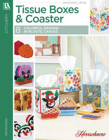 Tissue Boxes & Coasters (8 Colorful Designs in Plastic Canvas) by Herrschner, 9781464714924