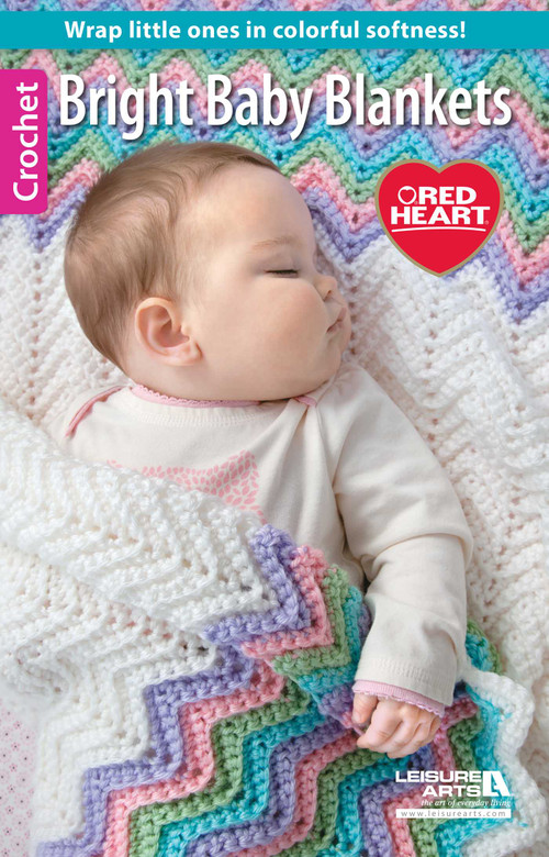 Crochet Bright Baby Blankets by Design Team Red Heart, 9781464716614