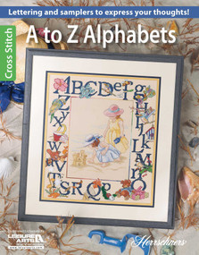 A to Z Alphabets Cross Stitch (Lettering and Samplers to Express Your Thoughts!) by Licia Lewis, 9781464735165
