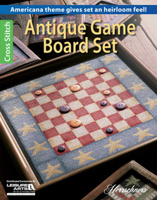 Antique Game Board Set (Americana Theme Gives Set an Heirloom Feel!) by Herrschners, 9781464735196