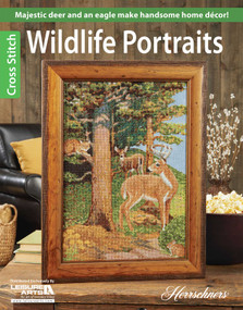 Cross Stitch Wildlife Portraits (Majestic Deer and an Eagle Make Handsome Home Decor!) by Leisure Arts, 9781464735202