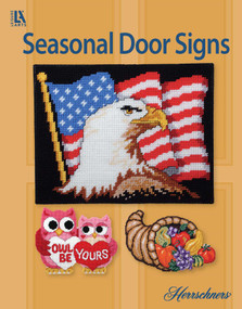 Seasonal Door Signs Plastic Canvas by Herrschner, 9781464735301
