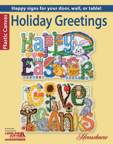 Holiday Greetings (Happy Signs for Your Door, Wall, or Table!) by Herrschner, 9781464735318