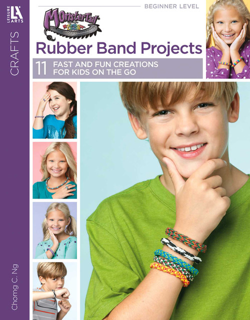 Monster Tail Rubber Band Projects by Leisure Arts, 9781464738548