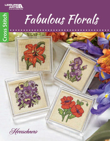 Fabulous Florals Cross Stitch by Leisure Arts, 9781464753855