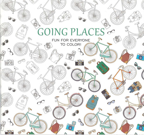 Going Places-18 Designs on Perforated Pages (Fun for Everyone to Color!) by Leisure Arts, 9781464755118