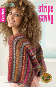 Stripe Savvy Crochet (14 Projects Using Simple Shapes & Techniques) by Lion Brand, 9781464756719