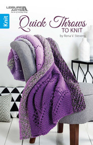 Quick Throws to Knit by Rena V. Stevens, 9781464765766
