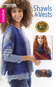 Shawls & Vests-Crochet 7 Bomenian Designs by Leisure Arts, 9781464765834