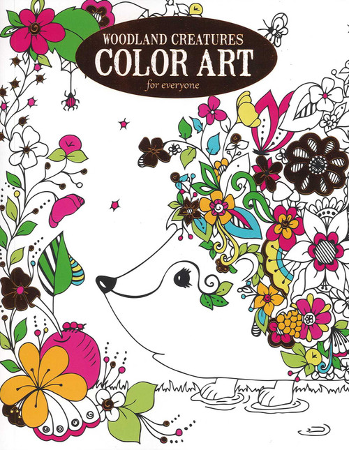 Woodland Creatures Color Art for Everyone by Leisure Arts, 9781464770647