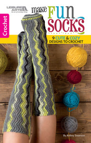 Make Fun Socks (9 Cute & Cozy Designs to Crochet) by Abbey Swanson, 9781464771743