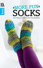 More Fun Socks (6 Unique Projects with Personality) by Leisure Arts, 9781464771835
