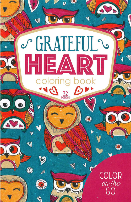 Color on The Go-Grateful Heart (32 Designs; Color on the Go) by Leisure Arts, 9781464772450