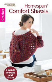Homespun Comfort Shawls (6 Wraps to Make and Share) by Lion Brand, 9781464772528