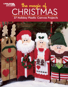 The Magic of Christmas-37 Holiday Plastic Canvas Projects (37 Holiday Plastic Canvas Projects) by Leisure Arts, 9781464778223