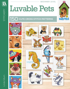 Cross Stitch Loveable Pets (150 Cute Cross Stitch Patterns) by Linda Gillum, 9781464778230