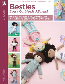 Besties-Every Girl Needs A Friend (7 Doll Patterns Allow Mix and Match to Create Your Own Girl) by Kristi Simpson, 9781464778483