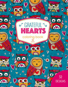 Grateful Hearts Coloring Book (32 Designs) by Leisure Arts, 9781464780653