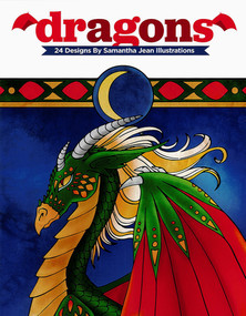 Dragons-24 Designs by Samantha Jean Illustrations by Samantha Jean Illustrations, 9781464782053