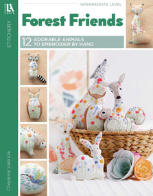 Forest Friends-12 Adorable Animals to Embroider by Hand by Cheyanne Valencia, 9781464785030