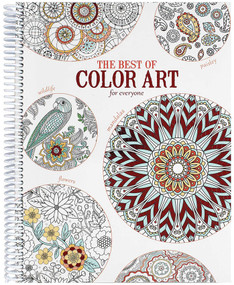 The Best of Color Art for Everyone (Over 90 Designs - Stress Relieving Adult Coloring Books) by Leisure Arts, 9781464788369