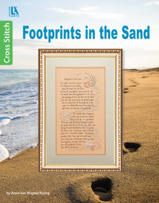 Footprints in the Sand Cross Stitch by Anne Van Wagner Young, 9781464789885