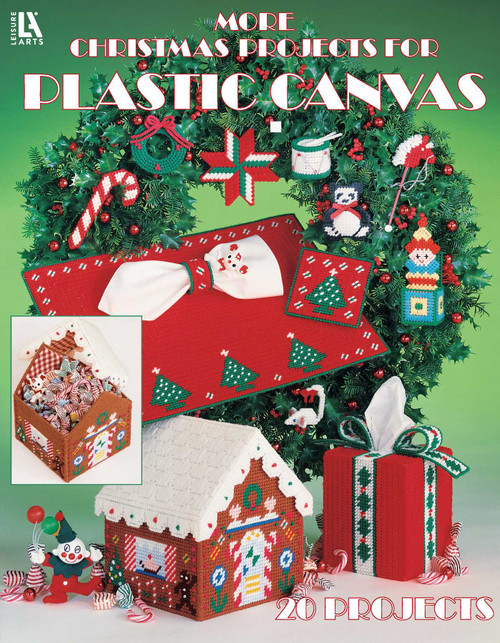 More Christmas Projects for Plastic Canvas (20 Projects) by Leisure Arts, 9781464790751