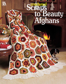 Crocheted Scraps to Beauty Afghans by Leisure Arts, 9781464790805