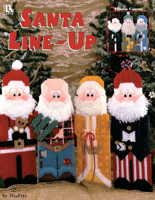 Santa Line-Ups in Plastic Canvas (Plastic Canvas) by Vivian Floy Smith, 9781464791239