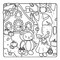 The Not-So-Spooky Halloween Coloring Book by Gaynor Carradice, 9781507226827