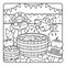 The Not-So-Spooky Halloween Coloring Book by Gaynor Carradice, 9781507226827