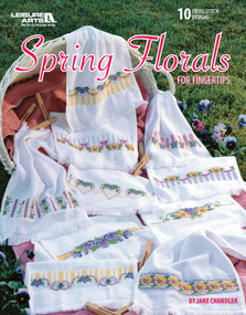 Spring Florals For Fingertips (10 Cross Stitch Designs) by Jane Chandler, 9781574862591