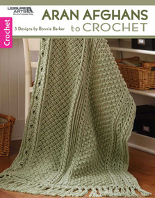 Aran Afghans to Crochet (5 Designs) by Bonnie Barker, 9781574863864