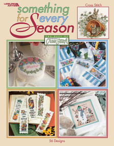 Something for Every Season-56 Cross Stitch Designs by Leisure Arts, 9781574867138