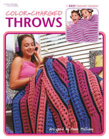 Color-Charged Throws (7 Easy Crochet Designs) by Anne Halliday, 9781574868579