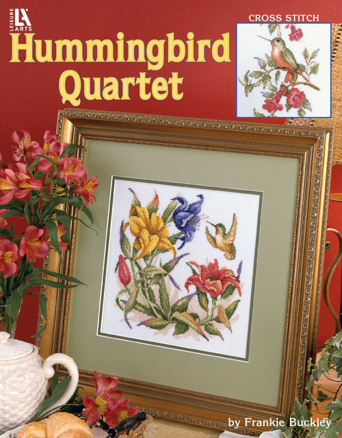 Hummingbird Quartet Cross Stitch by Frankie Buckley, 9781574869347