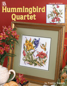 Hummingbird Quartet Cross Stitch by Frankie Buckley, 9781574869347
