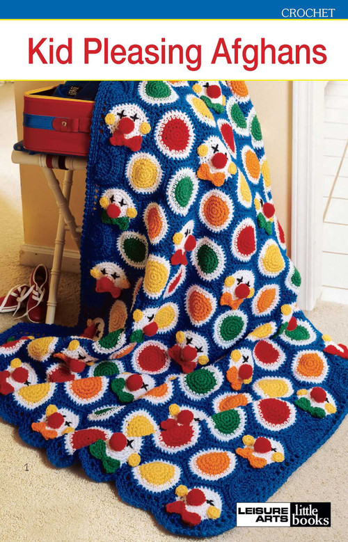 Kid-Pleasing Afghans (Crochet) by Leisure Arts, 9781574869934