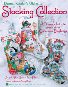 Donna Kooler's Ultimate Stocking Collection (15 of Donna's Favorite Cross Stitch Christmas Stockings) by Linda Gillum, 9781601404305