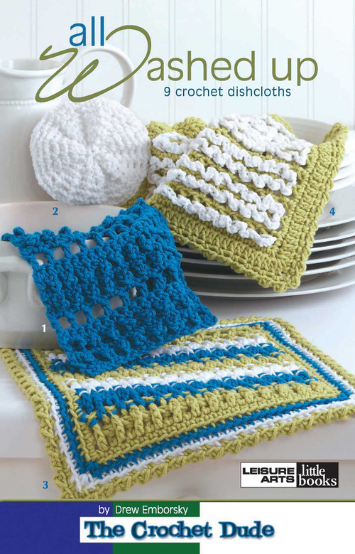 All Washed Up-9 Crochet Dishcloths (9 Crochet Dishcloths) by Drew Emborsky, 9781601405388