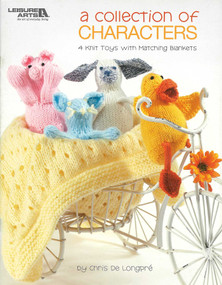 A Collection of Characters (4 Knit Toys with Matching Blankets) by Chris de Longpre, 9781601407719