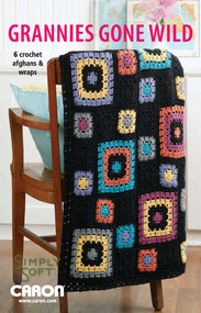 Grannies Gone Wild (6 Crochet Afghans & Wraps) by Leisure Arts, 9781609000479