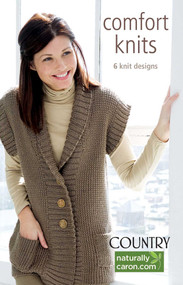 Comfort Knits-6 Knit Designs; Caron Country by Leisure Arts, 9781609000493