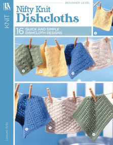 Nifty Knit Dishcloths (16 Quick and Simple Dishcloth Designs) by Leisure Arts, 9781609001544