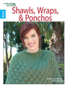 Shawls, Wraps, & Ponchos to Knit (11 Quick & Easy Designs) by Leisure Arts, 9781609003883
